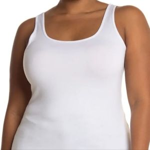 Halogen white tank top